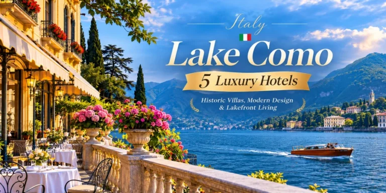5 Luxury Hotels on Lake Como, Italy: Historic Villas